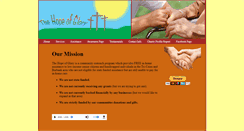 Desktop Screenshot of hopeofgloryweb.org